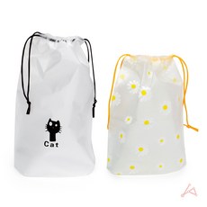 제임스마켓 반투명 조이개 파우치 신발주머니