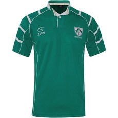 말햄 미국 아일랜드 럭비 유니폼 - 자수 샴록 크레스트 통기성 반팔 셔츠, 3X-Large, Emerald Green