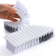 아뜰라임화이트 플렉시블 휘어지는 틈새 청소솔, 2개, 화이트