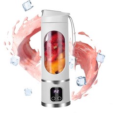 휴대용 고속 과일 블렌더 3단계 조절 믹서기 450ml 대용량, KMLY-500