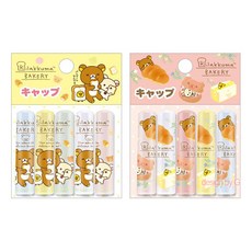 리락쿠마 연필캡 5입 2p세트(베이커리)(랜덤발송)(일)