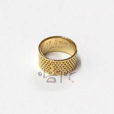 링 골무 - 손바느질 재료, 1개, 17mm