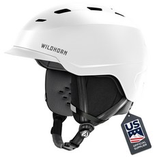 와일드혼 드리프트 스키 스노우보드 헬멧, 알파인 화이트, 1개
