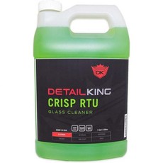 디테일 킹 크리스프 레디 투 유스 글라스 클리너 (갤런), 16 플로우 온스 (1개 묶음)