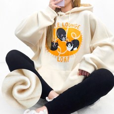 [제니블리] 기모 로프 빅사이즈 후드티 6XL 2COLOR 55~99까지 국내생산 빅사이즈 오버사이즈 루즈핏 남여공용 홈웨어 박스 후드