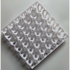 포장 거위알 업소용 계란판 택배 깨짐 양계장 장거리 도구 30구 오리알 방지, 화이트 둥지, 1개