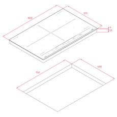 【TEKA 原廠貨】德國 TEKA FullFlex 四口IH感應爐 80CM 火力段數9段 P 10種大廚功能 高雄, 基本安裝