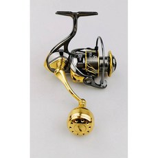 丸本陣 METAL 鋼彈系列 全金屬捲線器 9 1 不銹鋼培林 漁線輪 - 3000/5000/6000型號, 1個, 6000