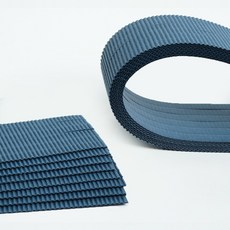 뮤즈 롱롱 띠골판지 컬러 17종 택1 / 길이 50cm 폭 1cm, 1개, 남색