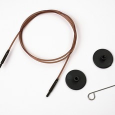 (A104) 니트프로 진저 조립식 바늘용 케이블, (A104-4) 100cm, 1개