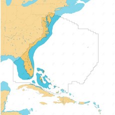 C-MAP 멕시코만 및 바하마 해양 GPS 차트 플롯을 위한 지도 카드 공개, Chesapeake Bay to The Bahamas