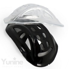 SUPER 헬멧 턱 가드 보호구, 블랙