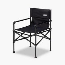 콜맨 투웨이 캡틴 캠핑 체어, 1개, 블랙