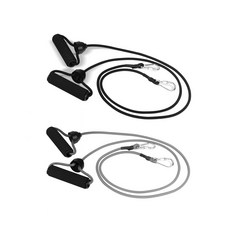 튜빙밴드 줄당기기 스텝퍼 치닝디핑 스쿼트 어깨운동, 그레이