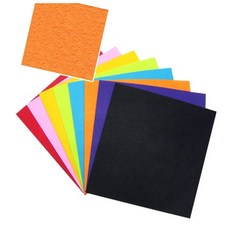 부직포 4절 주황색 44x44 10개 만들기놀이 칼라펠트 학원