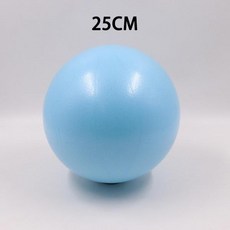 25cm 필라테스 공 폭발 방지 요가 코어 공 실내 균형 피트니스 필라테스 요가 피트니스 장비, [07] Macaron Blue-25CM