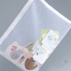투명 메쉬 지퍼 파우치 필기구 화장품 수납 여행 휴대 정리 가방 보관 케이스