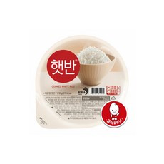 햇반 백미밥, 210g, 10개