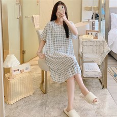 유카타잠옷 꽃무늬 기모노 잠옷 원피스 파자마