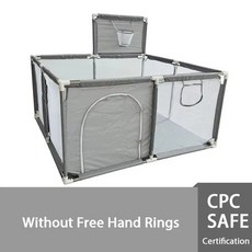 당김 반지가있는 놀이터 실내 공 풀 활동 울타리 게임 공원 안전 장벽, 브라질, Lightgray Square