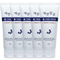 웰빙헬스팜 예쁜얼굴 고보습 수분크림, 90ml, 5개
