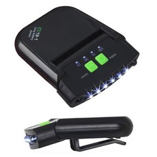 LED 6구 낚시캡라이트 충전식 모션센서 모자랜턴 해루질헤드랜턴 ZS19-1, 1개