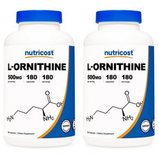 뉴트리코스트 L-오르니틴 500mg 캡슐, 180개입, 2개, 180정