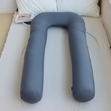 편안한 옆으로 안고 자는 U자 임산부 바디필로우 쿠션 베개, 스타네이비_스타블루