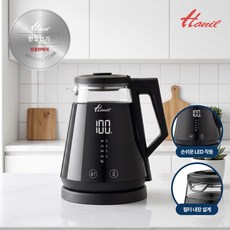 한일전기 글라스 디지털 케틀 보온포트 전기주전자, HWP-1205