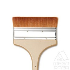 화홍 백붓 132 7호 125mm 빽붓 페인팅 전문가용 납작 미술