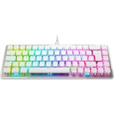 로캣 볼칸 II 미니 JP ISO 게이밍 키보드 유선 화이트/화이트 광학 선형 65 RGB 윈도우 7 이상, 흰색 (미니 65%), 싱글 피스