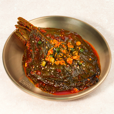 오마이찬 양념깻잎장아찌 - 국내생산 식이섬유 가득한 향긋한 건강 반찬, 1kg, 1개