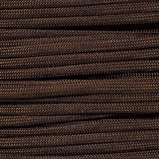 파라코드 플래닛 550파운드 솔리드 하이킹 캠핑 공예를 위한 7 가닥 타입 III 낙하산 코드 초콜릿 100피트, Acid Brown, 25 ft