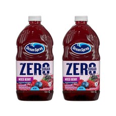 Ocean Spray 무설탕 믹스베리 쥬스 ZERO Sugar Mixed Berry Juice, 2개, 1.89L