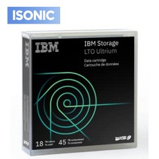 IBM 바코드 라벨 포함 IBM LTO9 단품/5팩/10팩 IBM LTO9 02XW568 Ultrium 18TB-45TB, LTO9 02XW568 45TB, LTO9 02XW568 단품