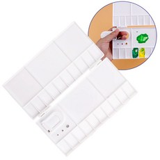 에이치비문화사 전문가용 고급 미술 팔레트, 1개, 25칸