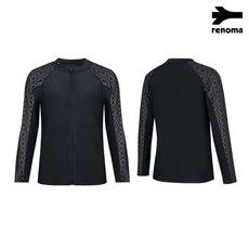 (매장) 수영복 남성비치집업래쉬가드 TS2E904 BK 105853