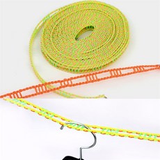 꾸꾸피그 야외용 빨래줄 4m 5m 8m 휴대용사다리빨래줄