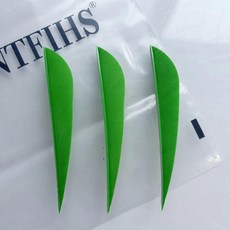 화살표 깃털 워터 양궁 슈팅, 1개, 14. l100 ight green