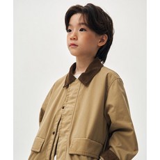 무신사 스탠다드 MUSINSA STANDARD KIDS 왁스드 CN 헌팅 재킷 자켓 [베이지] MKFJJ3K05-BE 479914