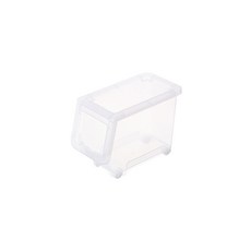 聯府 LF605 中 直取式收納箱 滑輪箱 整理箱 衣物箱 台灣製, 1個, 單一選項, 透明