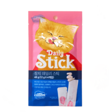 펫 캣템 데일리스틱 12 g 4개입 참치