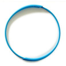 MASSA-G 炫彩動感礦物矽膠鍺鈦項圈, 1個, 藍