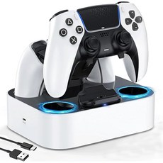 PS5 PS5 컨트롤러 충전 거치대 듀얼센스 2대 동시 충전 스탠드