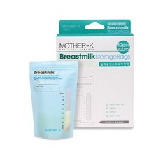 [마더케이]변온모유저장팩 30매, 1개