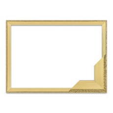 보석십자수 패브릭형 액자 40x50 고급형 댄디실버 (아크릴 보호필름-스티커판 포함), 슬림 앤틱 퓨어 골드