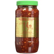 [미국직배송]허이펑 삼발올렉 그라운드 후레쉬 칠리 파스타소스 Huy Fong Foods Sambal Oelek Ground Fresh Chili Paste, 510g, 1개