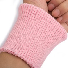 글로아픽 밑단패딩 니트 다리 소맷부리 손목밴딩 수선, G. 분홍색