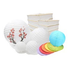 전통공예 한지등 만들기, A~D 한지등재료, A_01 한지등 원형 10cm [3개입]