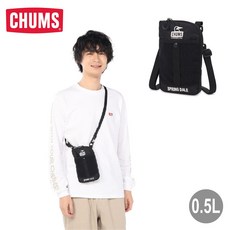 CHUMS Spring Dale Mini Shoulder Bag 肩背包《黑/白》, 黑/白